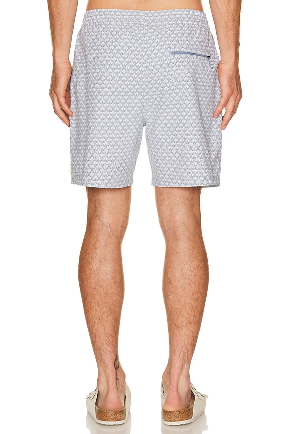 view 2 of 5 SHORT DOUBLÉ SPORT & SWIM in Light Blue Agave Print