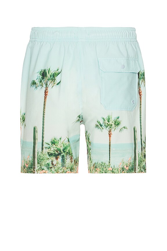 view 2 of 3 4 Way Stretch Swim Trunk 5.5