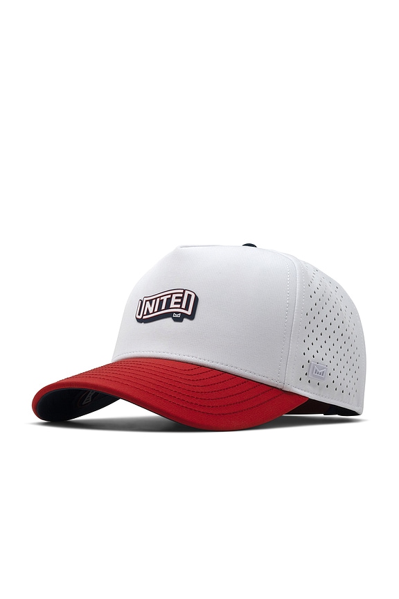 view 2 of 5 GORRA BÉISBOL HYDRO in White, Red, & Navy