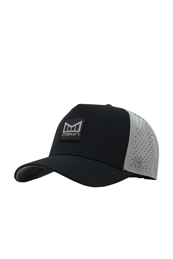view 2 of 5 Hydro Odyssey Stacked Hat in Heather Grey & Black
