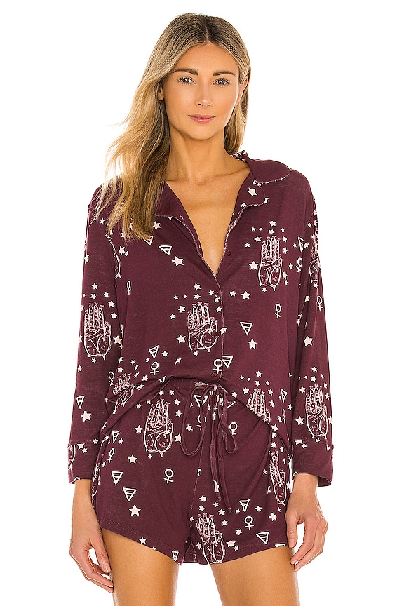 view 1 of 4 CAMISA DE BOTONES JERSEY in Psych