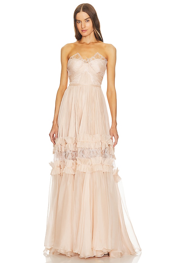 Maria Lucia Hohan Alix Gown in Dusty Pink REVOLVE