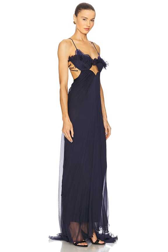 view 2 of 4 Lourdes Gown in Navy