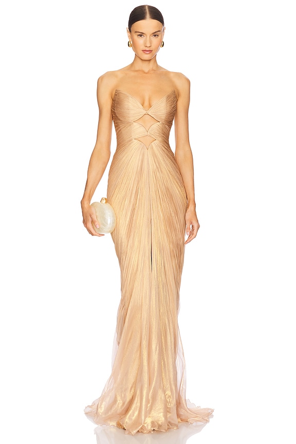 view 2 of 4 Mischa Gown in Champagne