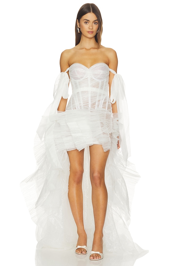 view 1 of 4 Wanda Bridal Dress in White