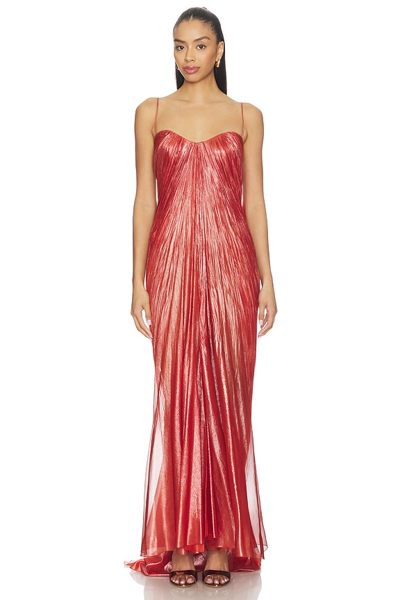view 2 of 6 Victoria Dress in Blood Orange
