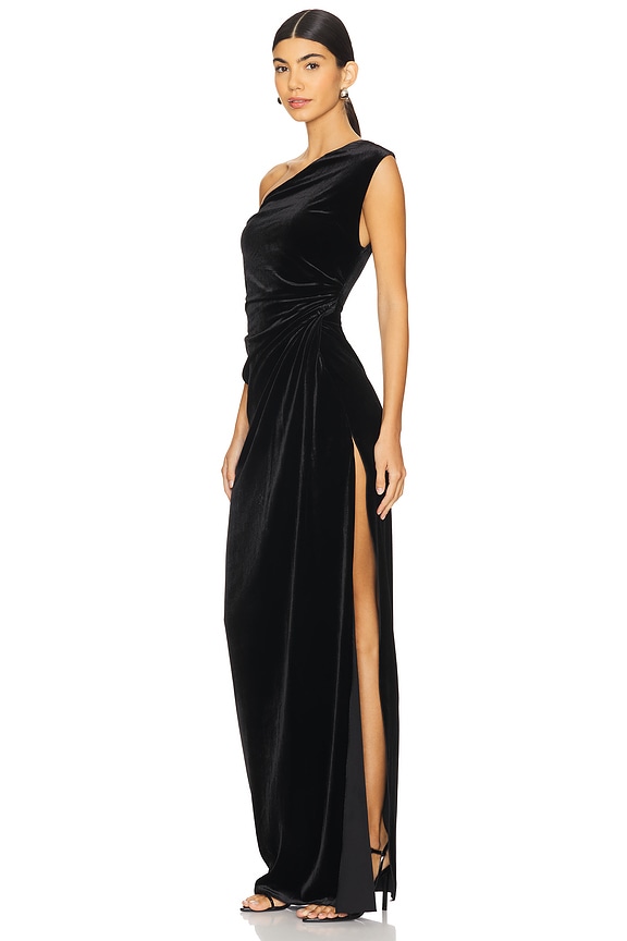 view 2 of 3 Dorothea Gown in Black