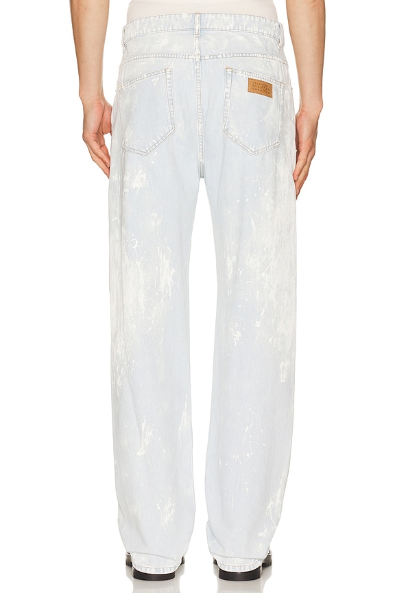 MM6 Maison Margiela Pants 5 Pockets in Light Blue | REVOLVE