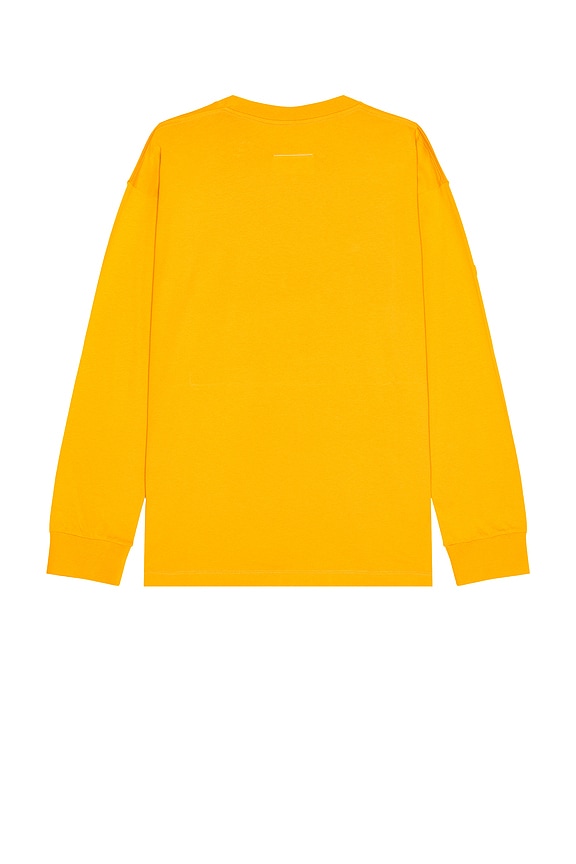 view 2 of 4 TOP MANGA LARGA in Yellow