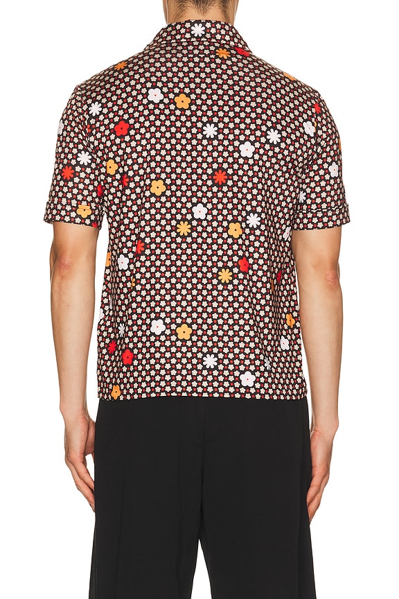 view 2 of 5 Polo in Black & Red