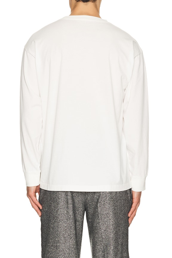 view 2 of 5 Long Sleeved Top in White