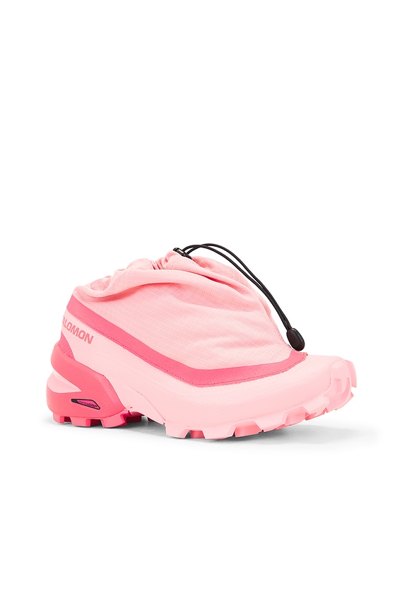 view 2 of 6 x Salomon Cross Low Sneakers in Flamingo Pink, Rouge Red, & Black