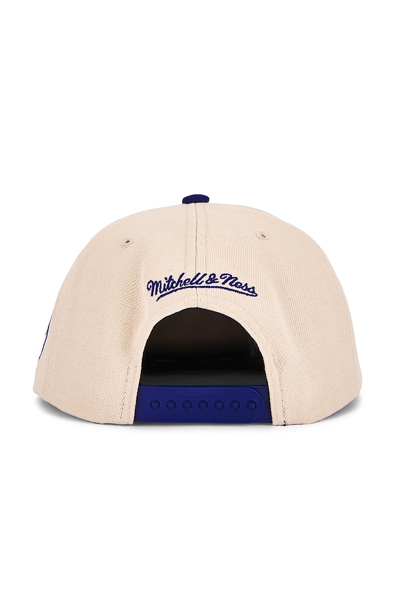 view 2 of 3 MLB Dodgers Across The Board Snapback Hat in Cream