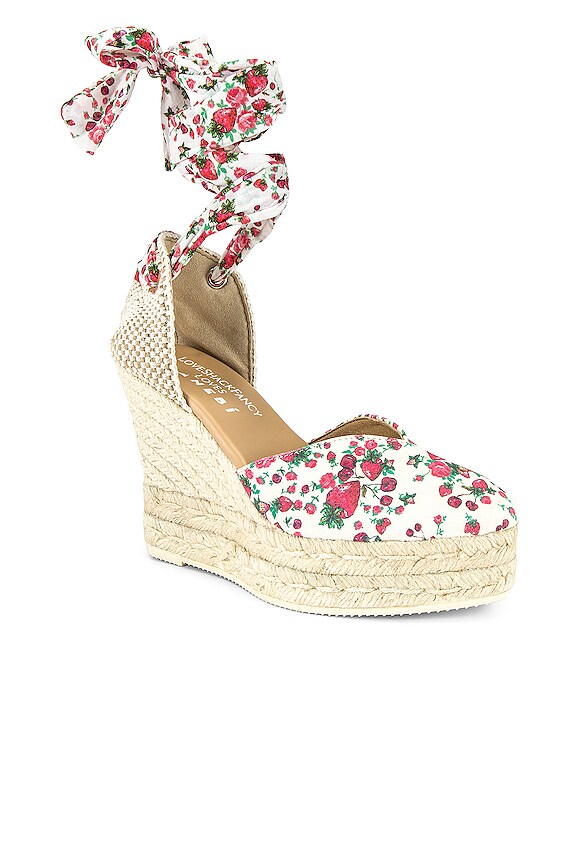 view 2 of 6 SANDALE ESPADRILLE in Berry Cherry