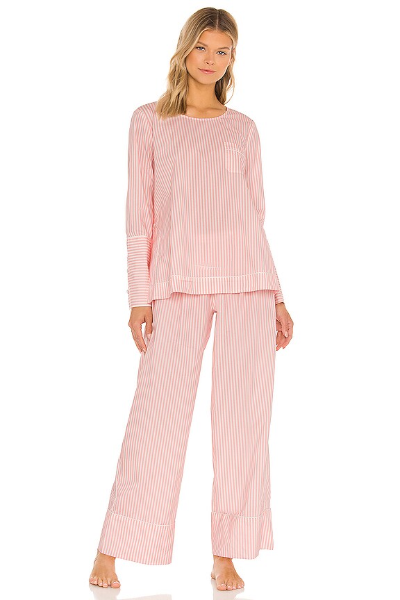 view 1 of 4 CONJUNTO PIJAMA MELISSA APRI in Petal Stripe