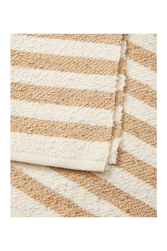 view 2 of 3 Everyday Washcloth in Fawn Stripe