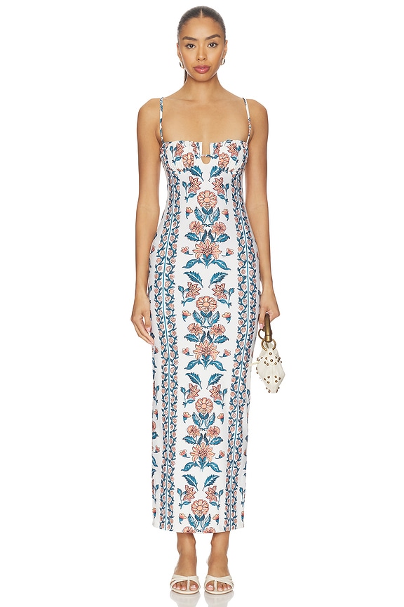 view 1 of 3 Petal Long Slip Dress in Winona Floral