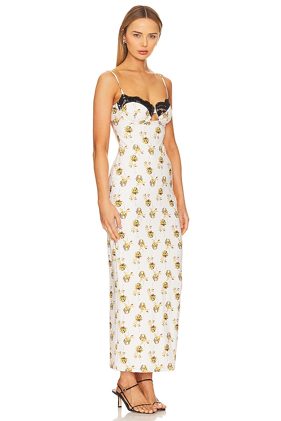 view 2 of 3 MAXIVESTIDO LENA in Gold Filigree