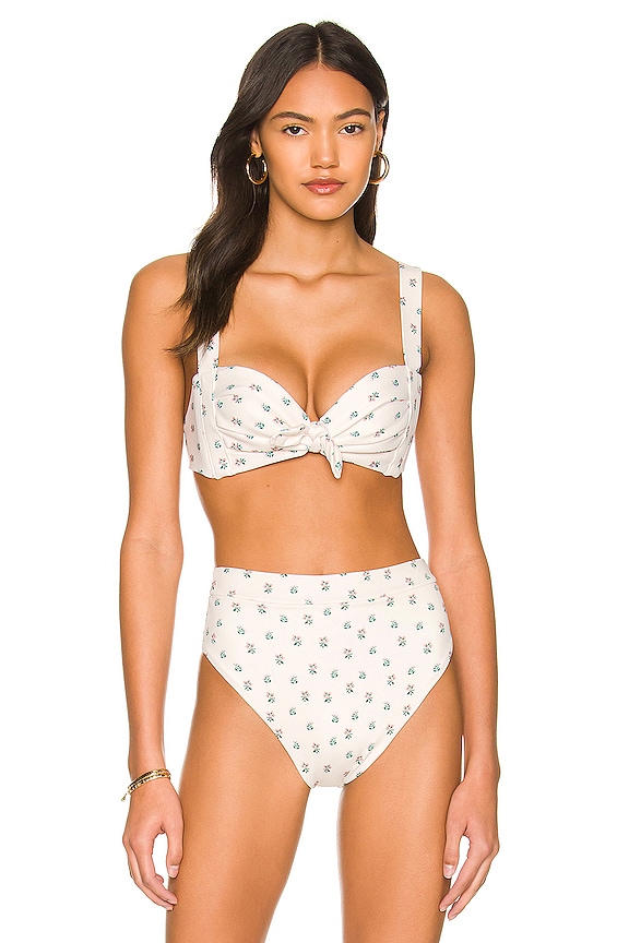 view 1 of 4 Kayla Bikini Top in Fruity Floral