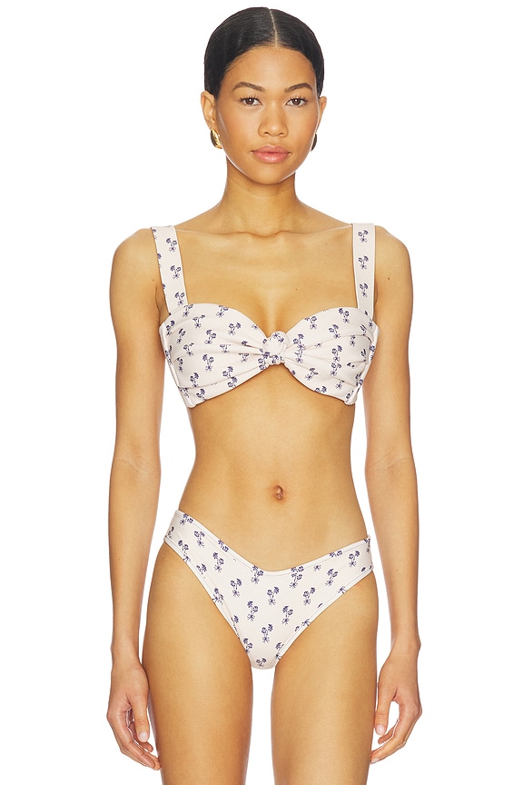 view 1 of 5 Hayden Bikini Top in Cynthia Floral