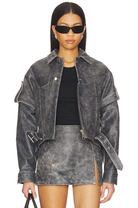 view 1 of 5 Vintage Oversized Jacket in Vintage Black