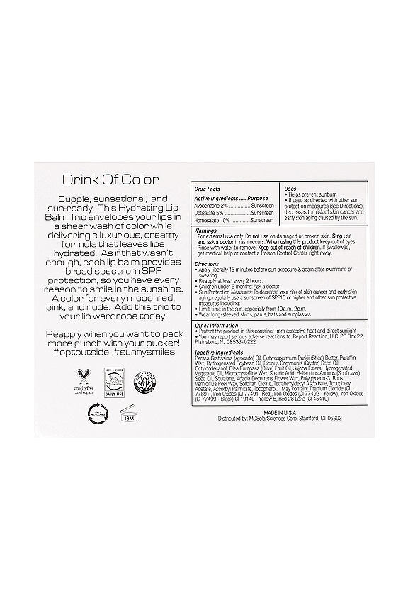 view 2 of 2 Hydrating Sheer Lip Balm Trio SPF 30 in 