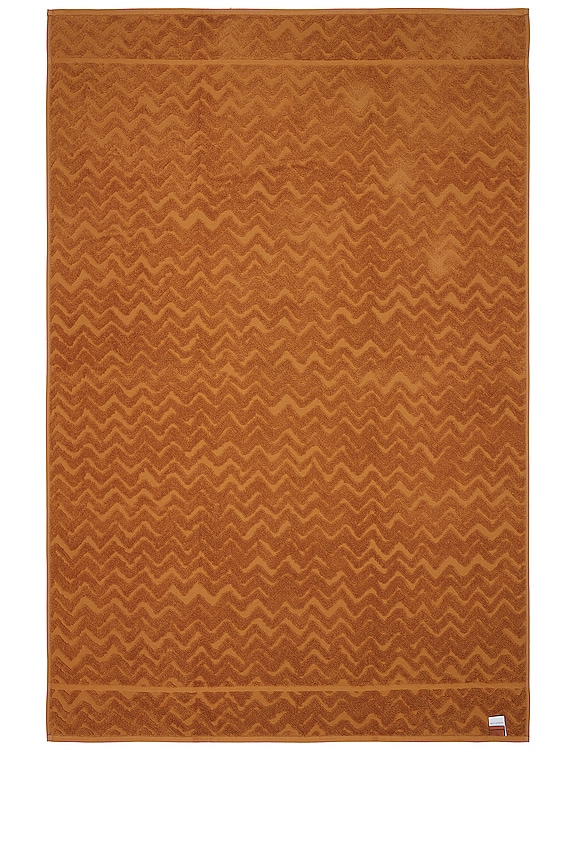 view 2 of 4 Rex Bath Sheet in Ocra