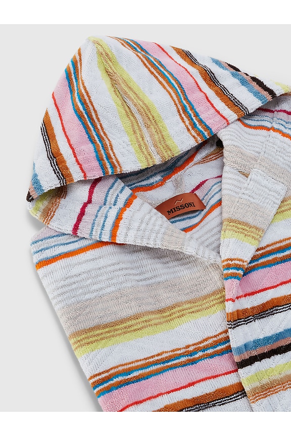 view 2 of 3 Moonshadow Hooded Bathrobe in 