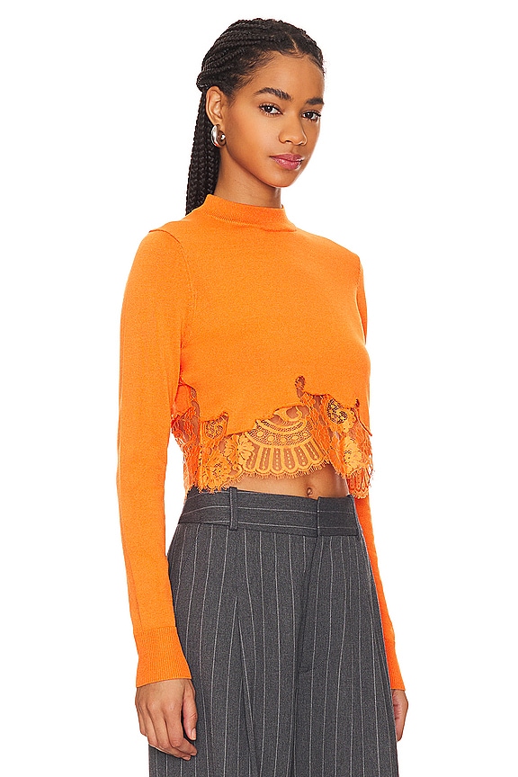 view 2 of 4 PULL CROPPED in Orange