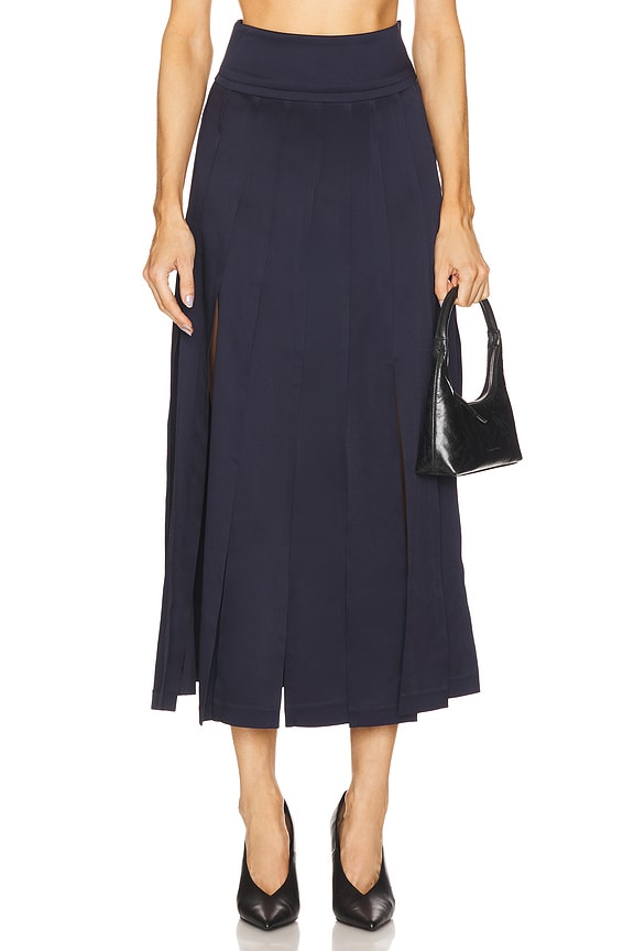 view 2 of 7 Panel Fringe Skirt in Banana