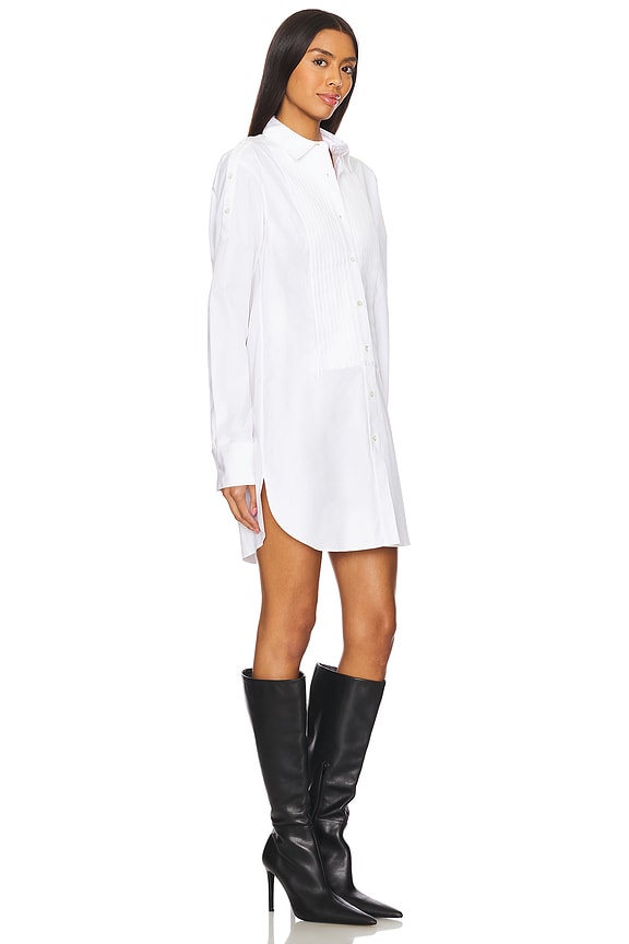 view 2 of 3 CAMISA CON HOMBROS CAÍDOS Y DISEÑO DECONSTRUIDO in Ivory