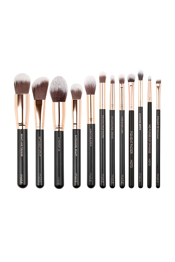 view 2 of 2 Lux Vegan Makeup Brush Set in 