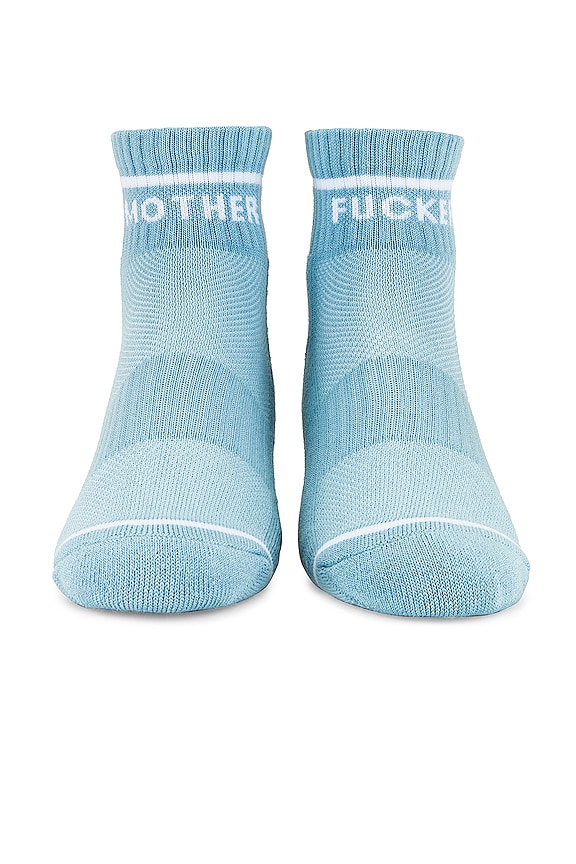 view 2 of 4 Baby Steps Ankle Socks in Winter Sky