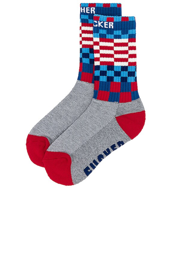 view 2 of 4 CALCETINES BABY STEPS in In Check