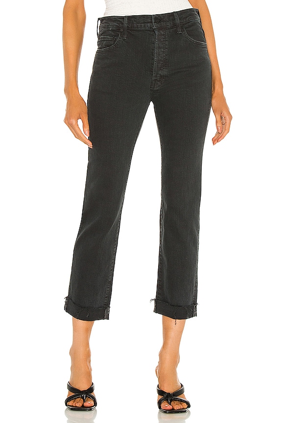 view 1 of 4 The Scrapper Cuff Ankle Fray in Faded Black