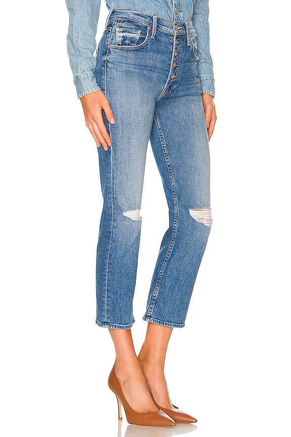 view 2 of 4 The Pixie Tomcat Crop Jean in Not Cut & Pasted