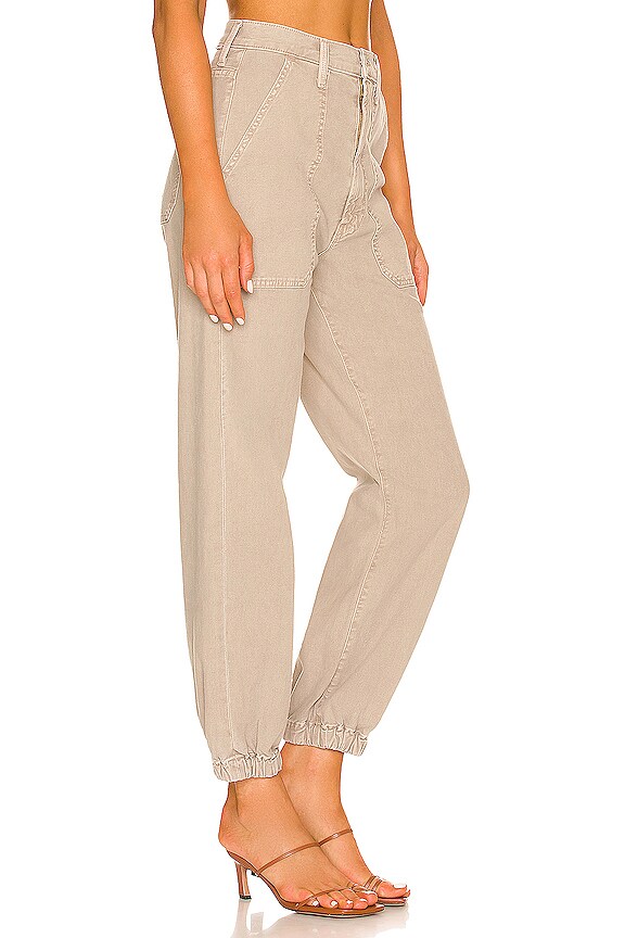 view 2 of 4 The Wrapper Patch Springy Ankle in Chalk Oxford Tan