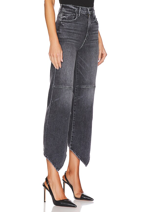 view 2 of 4 PIERNA RECTA ASIMÉTRICA DAGGER FLOOD in Midnights With Molly