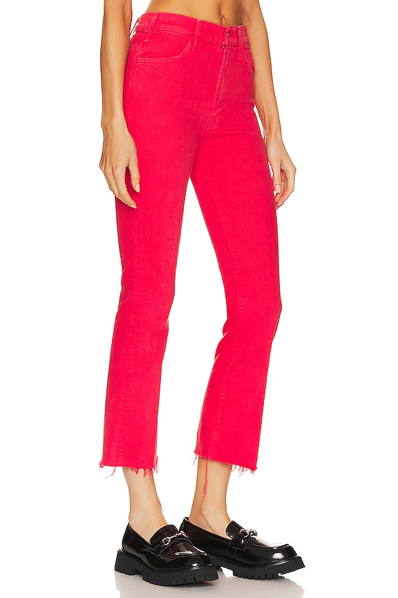 view 2 of 4 HUSTLER スリムストレートレッグ in Mars Red