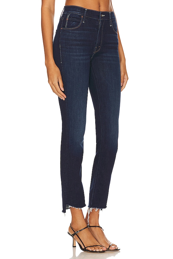 view 2 of 4 The Mid Rise Dazzler Ankle Step Fray in Off Limits