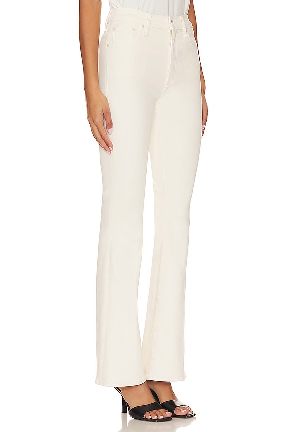 view 2 of 4 JEANS ACAMPANADOS DE TALLE ALTO WEEKEND in Marshmallow