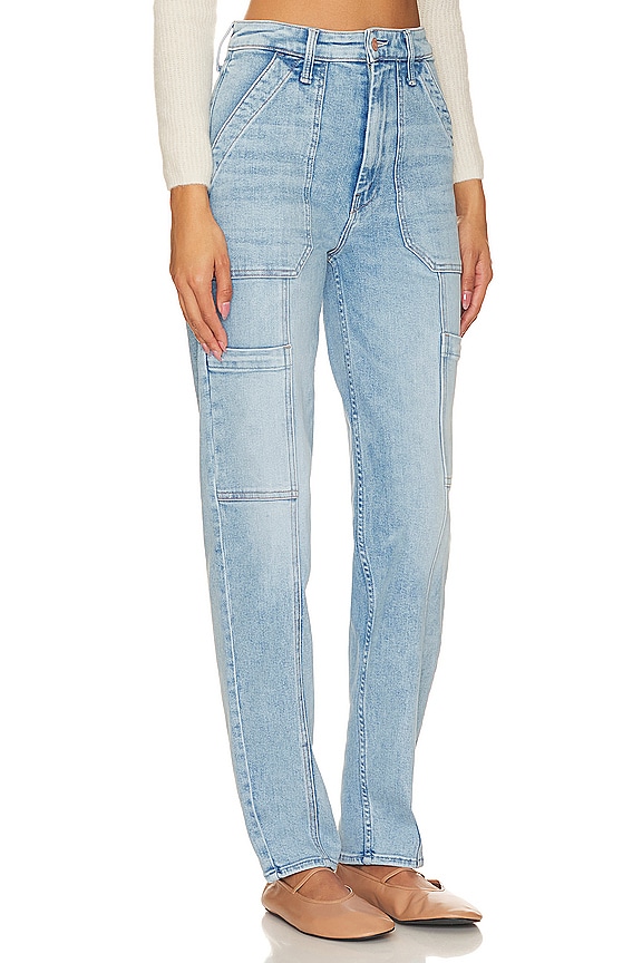 view 2 of 4 The Private Double Pocket Skimp Jeans in Tea Time