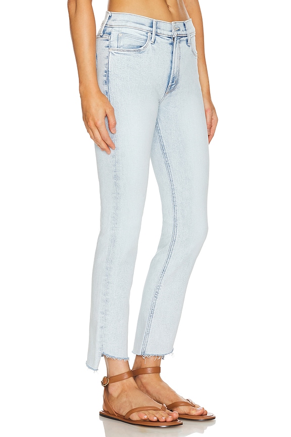 view 2 of 4 The Mid Rise Dazzler Ankle Step Fray in Glamour Shot