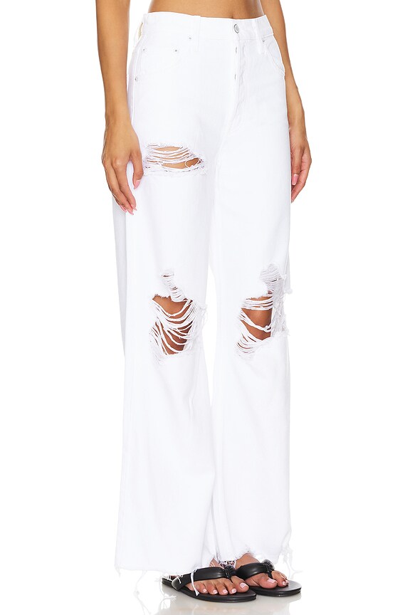 view 2 of 4 PANTALON JAMBES DROITES TAILLE MOYENNE DOUBLE DIP in Salty