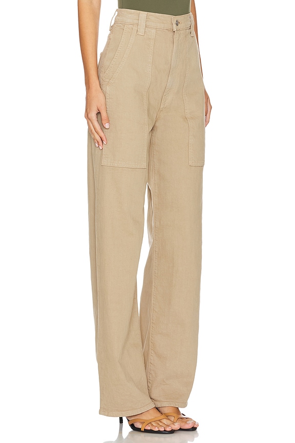 view 2 of 6 The Quartet Breaker Skimp in Dark Khaki