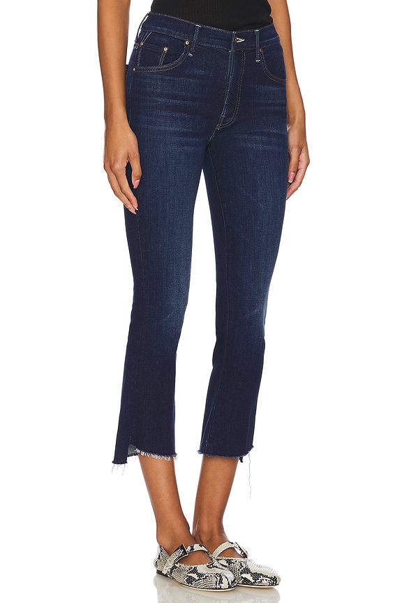 view 2 of 6 Petite Lil' Insider Crop Step Fray Jeans in Off Limits