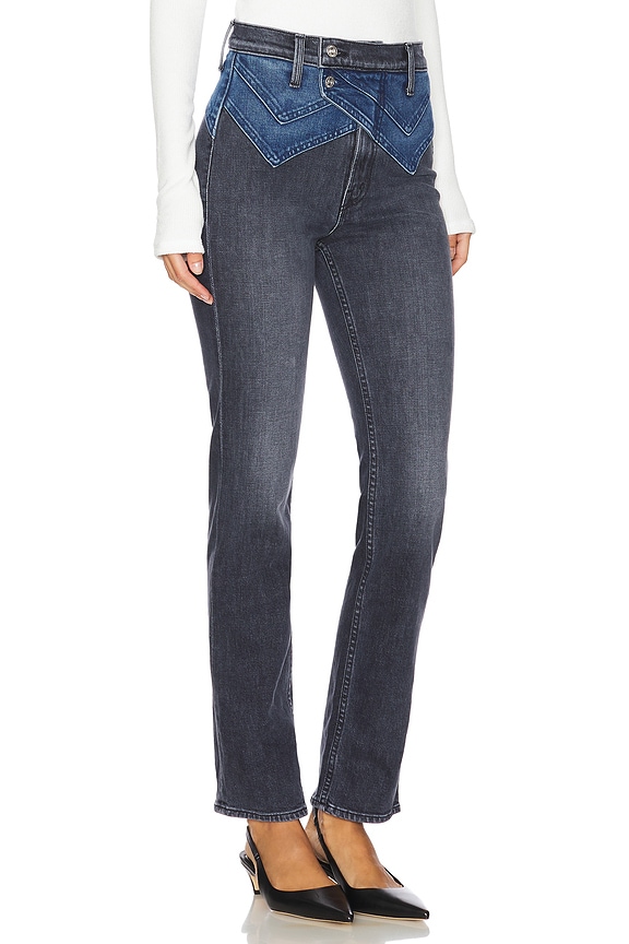 view 2 of 6 DOUBLE ROCKY RIDER NERDY ストレートレッグ in Black And Blue