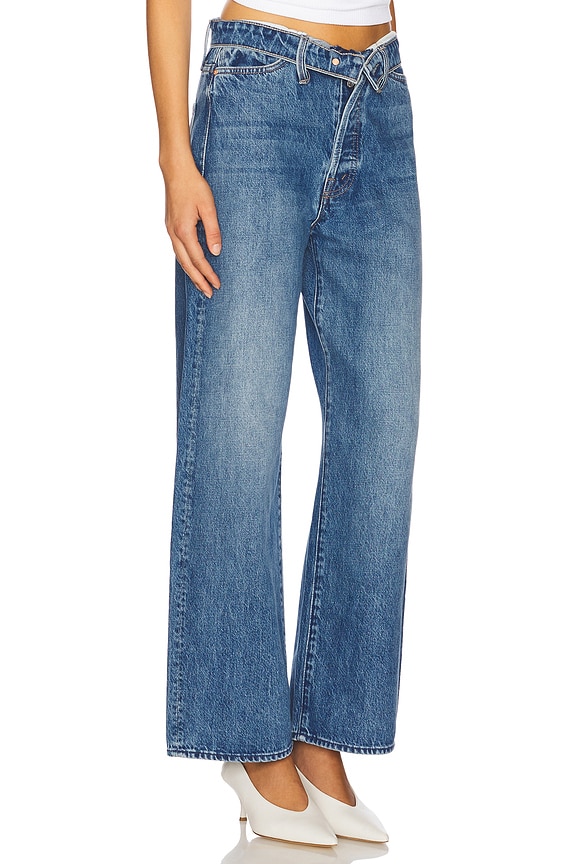 view 2 of 6 The Fold Over Dodger Ankle Jeans in No Shirt, No Shoes, No Service