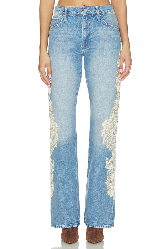 view 1 of 6 The Chomp Heel Jeans in Wish Bone