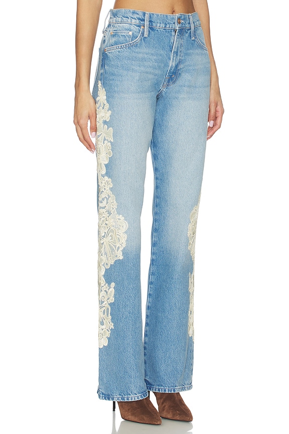 view 2 of 6 The Chomp Heel Jeans in Wish Bone